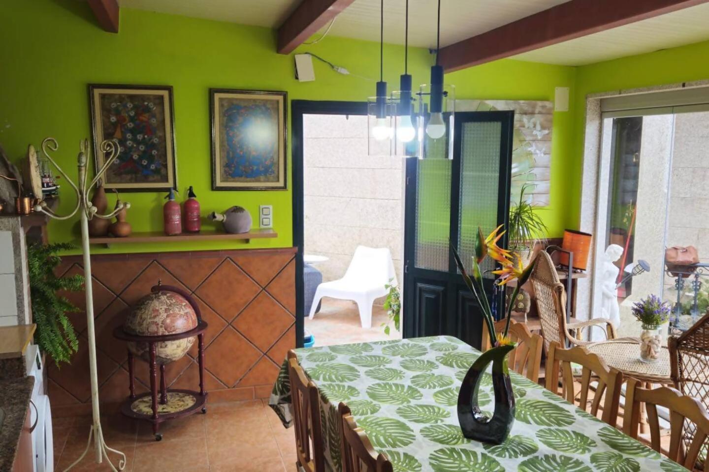 Casa Baja A La Playa Villa Bueu Exteriör bild